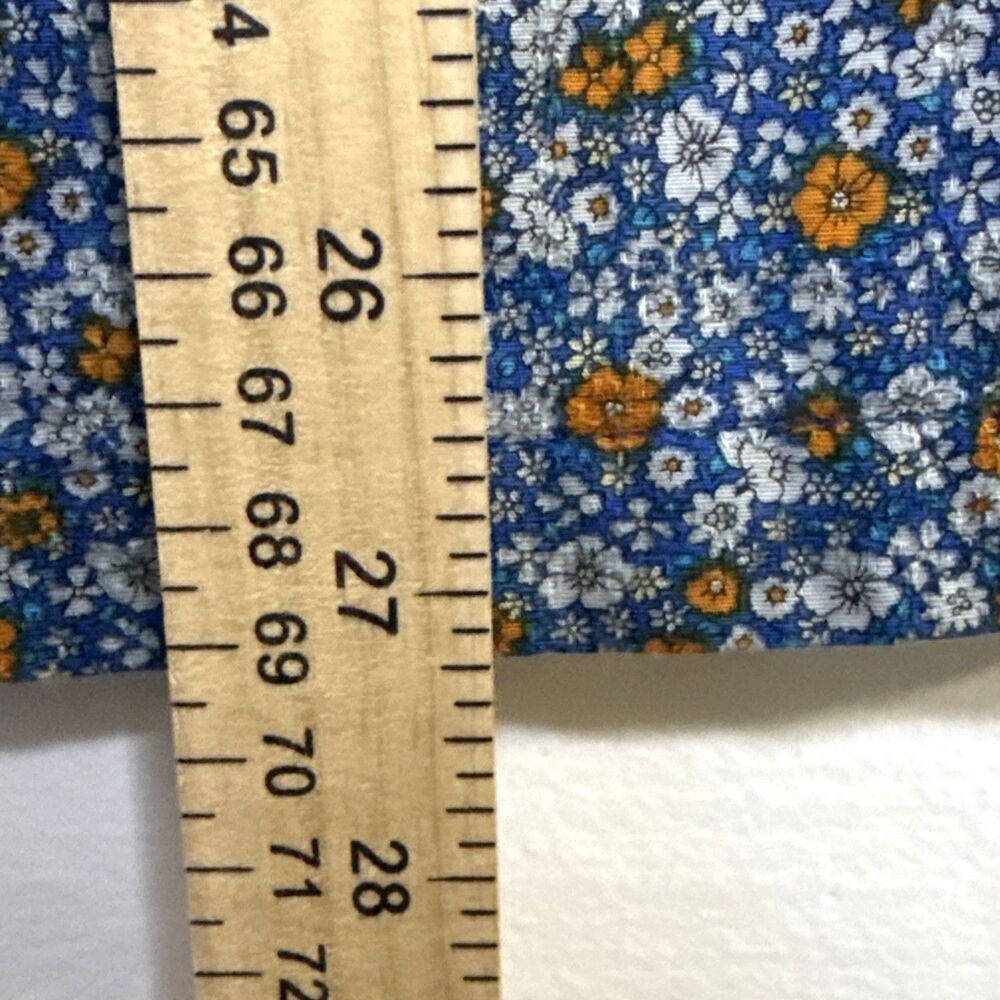 Vintage Tori Richard Hawaiian Print,  Floral Cotton Men's Size Medium Shirt - Picture 6 of 8